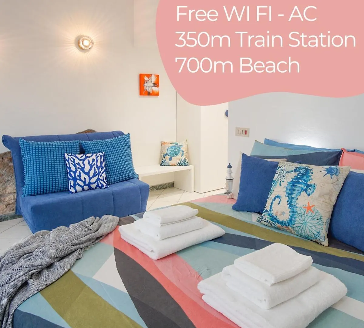 Oasi Viareggina 700M Beach - Free Wifi - Ac Viareggio